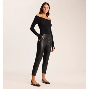 Commando Faux‎ Leather Cigarette Pants Size Medium